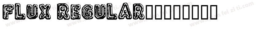 Flux Regular字体字体转换